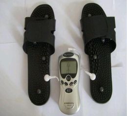 5pairsTherapy massager slipper for tens Acupuncture digital Therapy Machine massagerfoot massage7538346