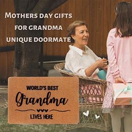 Carpets The Grandmother In World Lives Here Classic Brown Floor Mats Throw Blanket Soft
