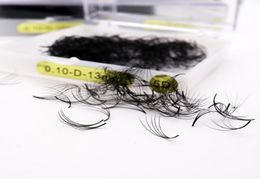 False Eyelashes 3D5D Pointy Base Premade Loose Fans Medium Stem Sharp Thin Bas Volume Narrow Cluster Eyelash Extensions Faux5239908