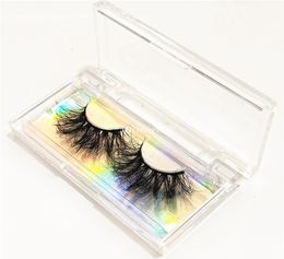 New 3D Mink Eyelashes False Eyelashes 25mm Eyelash Makeup 5d Mink Eyelash Thick Long Fluffy Mink Lashes Eyelash Extension8900283