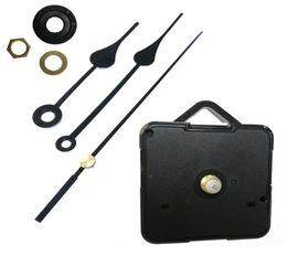 DIY Clock Mechanism Black DIY Quartz Clock Movement Kit Spindle Mechanism Repair With Hand Sets Crossstitch Movement Clock2373853