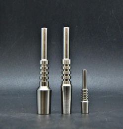 Mini Titanium Tip Collector Tip Titanium Nail Male Joint Micro NC Kit Inverted Nails Length 40mm Ti Nail Tips Hookah DHL 1989204531