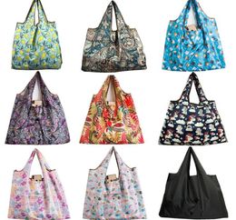 baggu Big Size Thick Magic style Nylon Large Tote ECO ReuPolyester Portable Shoulder Handbag Folding Pouch Shopping Bag Foldable c8675420