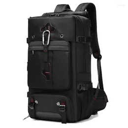 Backpack Men's Travel Bag Suitcase Large Capacity Luggage Hiking Waterproof Outdoor Mountaineering Mochila