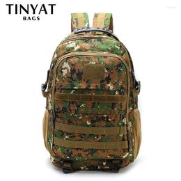 Backpack Men Military Tactical Camping Hiking Outdoors Large Capacity Backpacks Camouflage Sport Travel Bag Male Rucksack