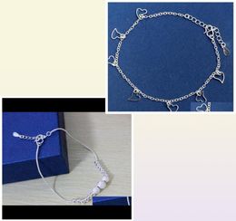 925 Sterling For Women Ladies Girls Unique Nice Sexy Simple Beads Chain Anklet Ankle Foot Jewellery Gift Jafjo Famob1034749