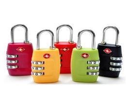 Combination Lock Resettable Customs Locks Travel Luggage Padlock Suitcase High Security Colours Mix 8 8sq F19161523
