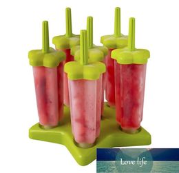 1 Piece 6 Grid Star Shaped Ice Pop Moulds BPA Plastic Reusable With zer Base EcoFriendly Sturdy Ice Pop Molds2573810