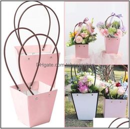 Gift Wrap Event Party Supplies Festive Home Garden Flower Basket Box Jewellery Packaging Portable Handy Bags Paper Boxes Bag Wrap 2994831