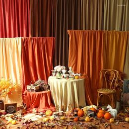 Table Cloth 1X1.4M Large Size Tablecloth Pography Background Ins Solid Colour Simplicity Wedding Festival Decorative