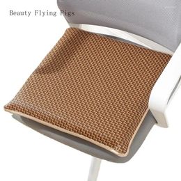 Pillow 40x40x3cm Anti Slip Rattan Mat Summer Thickened Cool Chess And Card Room Chair Student Bench Car Seat