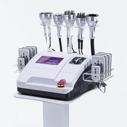 8 in 1 Multifunctional 40K Cavitation Machine for Body Fat Removal Vacuum RF Body Slimming Face Lift Firm Skin Beauty Equipment Salon Spa