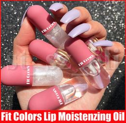 Fit Colours Mini Liquid Lipstick Moisturiser Lip Gloss Tint Lips Transparent Oil Lip Plumping Plumper Shining Lipgloss 3 Styles8856265