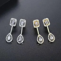 Earrings designer Earrings Luxury Jewellery Solid Colours Letter Design Earrings diamond Temperament Versatile Style fashion Jewellery Christmas gift very nice