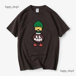 Men's T-Shirts Human Made T Shirt Men Women Harajuku Graphic Tshirt Japanese Streetwear Duck Top Teed Humanmade T-shirt cute kawaii Tees 287