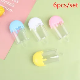 Gift Wrap 6pcs Plastic Clear Candy Box Ice Cream Stick Children Cute Sweets Birthday