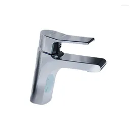 Bathroom Sink Faucets Square Design Basin Faucet Chrome Plated Brass In