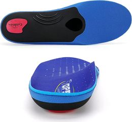 TOPSOLE Ortic High Arch Support Insoles Comfort Sport Insert for Flat Feet Plantar Fasciitis Foot Valgus Over Men Women 240429