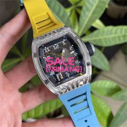 Original 1to1 ZF Factory Rm Milles Original 1to1 Top Quality Wristwatch Mechanical Watch Designer Business Automatic Diamond Calendar Barrel Leisure Luminous Rub