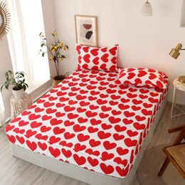 Bedding Sets 3pcs Printing Skin-friendly Cotton Quilt Cover Student Dormitory Home Single And Double Bed Sheets Pillowcase