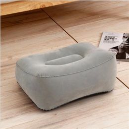 Pillow Foldable And Portable Inflatable Footrest Air Travel Office Home Leg Up Relaxing Feet Tool Furniture