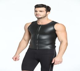 2mm Neoprene Traithlon Wetsuit Top Smooth Skin Vest men039s Swimming Diving and Surfing vest size S2XL9334960