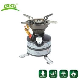 BRS12A Outdoor Camping Stove Onepiece Gasoline Burner Cookware Diesel Kerosene Camp Petrol Oil Furnace Portable Hiking Picnic1014675