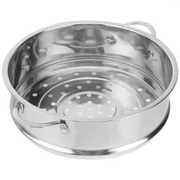 Double Boilers 16 Cm Pans Food Steamer Basket Cooking Utensils Cookware Grid Stainless Steel Handle Bun Kitchen Baby