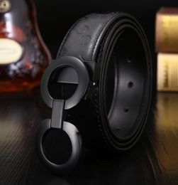 Casual waist belt designer belts for women leather waistband jeans fashion black cinturon mens accessories luxury gold silver lett1570156