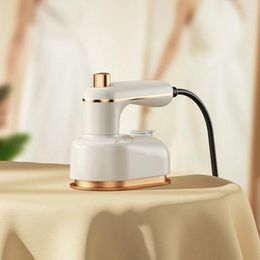 Double Boilers Micro Steam Iron Electric Portable Foldable Mini Travel Steamer With Measuring Cup Base Handheld Clothing