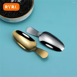 Tea Scoops Dessert Spoon With Short Handle Multi-function Stainless Steel Mini Kitchen Function Small Durable