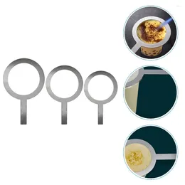 Mugs 3 Pcs Milk Tea Ring Protection Cap Baking Cup Cover Gasket Rim Stainless Steel Bottle Protective