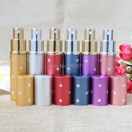 Storage Bottles 10ml Parfum Makeup Mini Glass Perfume Bottle Empty Cosmetic Containers Packaging For Travel Wholesale 120pcs DHL