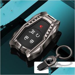 Car Key Genuine Case Holder Shell For Cadillac Esv Escalade Cts Xts Srx Ats Ct5 Xt5 Xt6 Accessories Drop Delivery Automobiles Motorcyc Otkpy