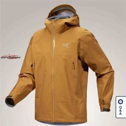 Active Performance Waterproof Shell Jackets Arc Rush Top Men 85B6