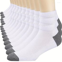 Men's Socks 30pairs Colour Block Boat Fashion Breathable Comfortable Crew