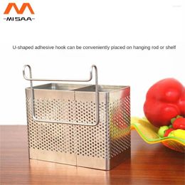 Kitchen Storage Drainer Shelf Non Magnetic Design Stainless Steel And Durability Space Saving Drainage Rack Cutlery Dryer Rusting Fading