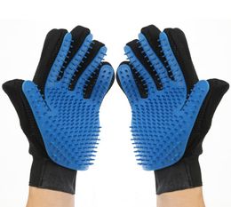 Pet hair glove Comb Pet Dog Cat Grooming and Cleaning Glove Deshedding Hair Removal dog Brush Promote Blood Circulation8463326