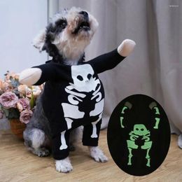 Dog Apparel 1 Set Comical Cosplay Costume Fine Workmanship No Fading Luminous Effect Funny Halloween Outfits For Small Dogs