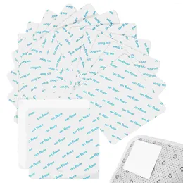 Bath Mats 16pcs Rug Pads Anti Skid Tapes Washable Square Grippers For Hardwood Tile