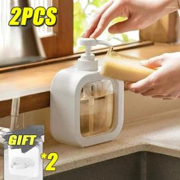 Liquid Soap Dispenser Bathroom Bottle Hand Sanitizer Container Wash Storage Lotion