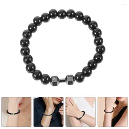 Charm Bracelets Weight Bracelet For Men Beaded Jewellery Gym Weighted Decoration