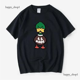 Men's T-Shirts Human Made T Shirt Men Women Harajuku Graphic Tshirt Japanese Streetwear Duck Top Teed Humanmade T-shirt cute kawaii Tees 371