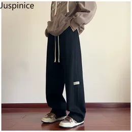 Men's Pants American Retro Hiphop Sports High Street Loose Casual Straight Leg Wide Pant Men Trousers Male Clothes
