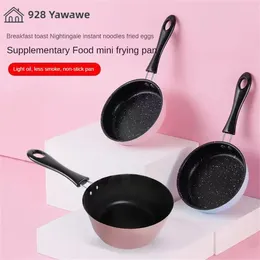 Pans Mini Frying Pan Non-stick Coating Easy To Clean Safe Lovely Welcome Gift Eggs Childrens Cooking Utensils Cute Design
