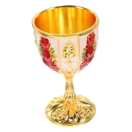 Wine Glasses Household Small Iron Cup Exquisite Drinking Party Holder