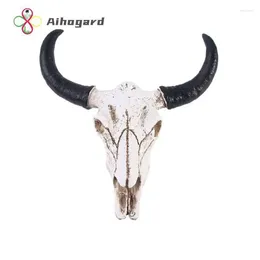 Decorative Figurines Home Decor Creative Intriguing Wall Decoration Innovative Hanging Sculpture Horn Ornament Creativity