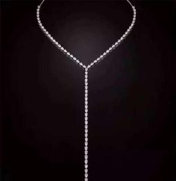 Pendant Necklaces Designer Fashion 925 Sterling Silver Jewellery 3A Cubic Zirconia Party Long Necklace 22110166069028403425