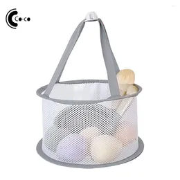 Storage Boxes Beauty Drying Basket Windproof Makeup Sponge Net Anti Deformation Mesh Bag Powder Bubble