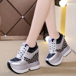Casual Shoes 2024 Sneakers Women Winter Warm Super High Heels Woman Height Increasing Boots Mujer
